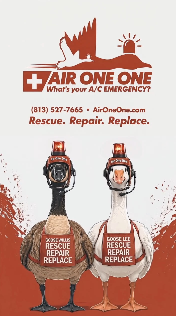 Goose Willis and Goose Lee — Air One One rescue geese